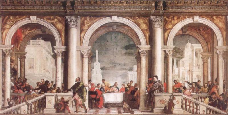 VERONESE (Paolo Caliari) Feast in the House of Levi oil painting image